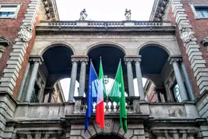 Palazzo Bagatti Valsecchi facade, Via Santo Spirito, Milan
